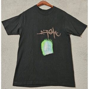Travis Scott Utopia C5 Size Small Black Graffiti Tee T-Shirt Streetwear